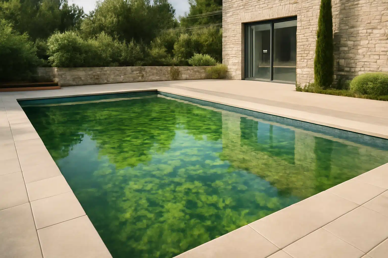 Algues dans la piscine : prévention et traitement à Vienne et sa région près de Vienne