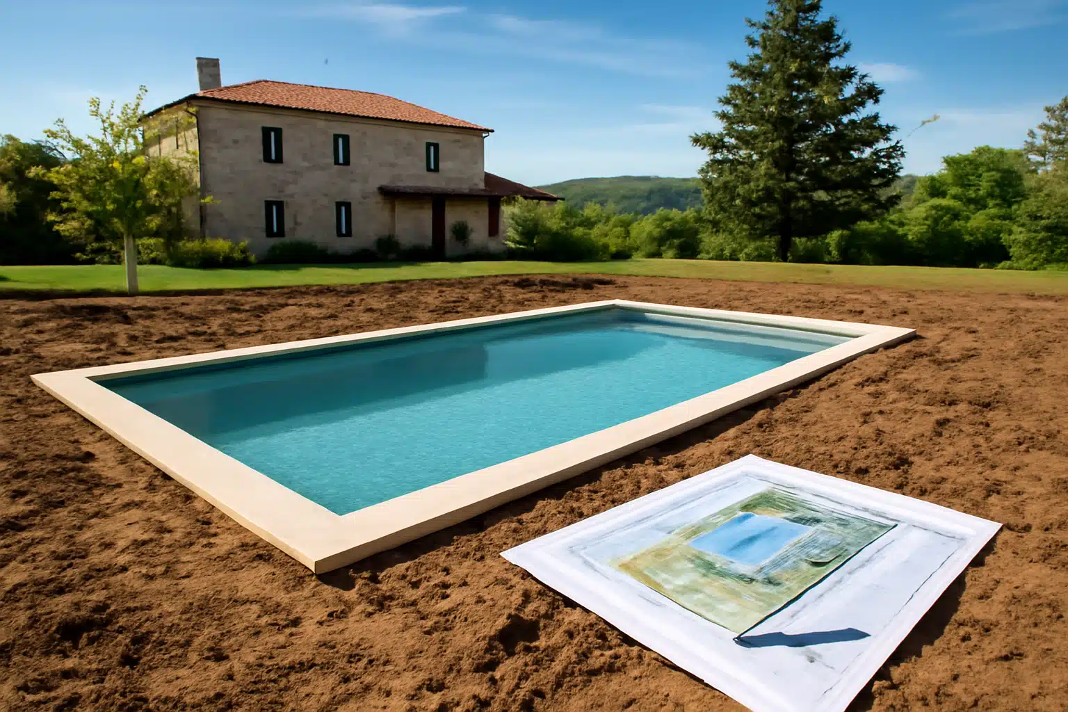 Étude de terrain pour votre projet de piscine à Vienne près de Vienne