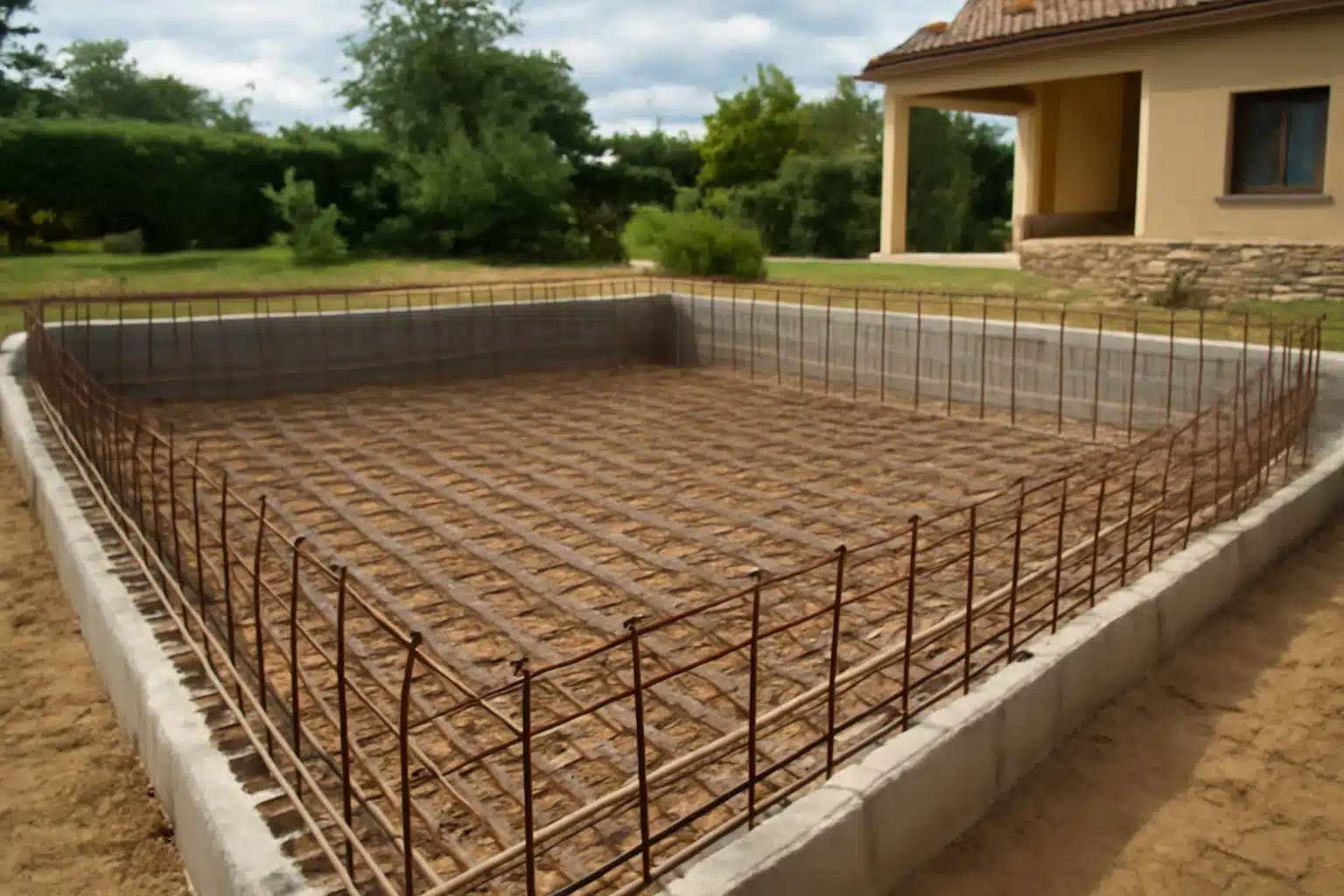 Ferraillage pour piscine à Vienne : solidité et durabilité garanties près de Vienne