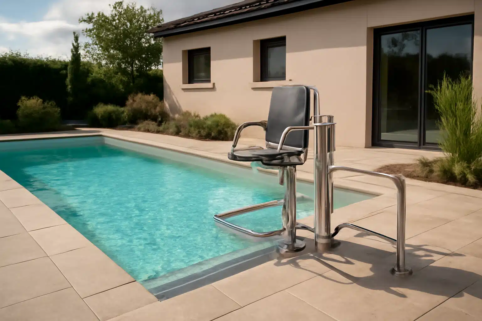 Piscine accès difficile : solutions expertes à Vienne, Rhône et Isère près de Vienne