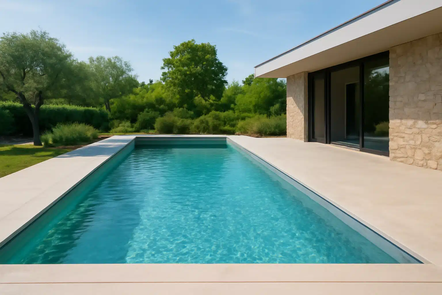 Piscine béton à Vienne : construction et expertise WISER PISCINE près de Vienne