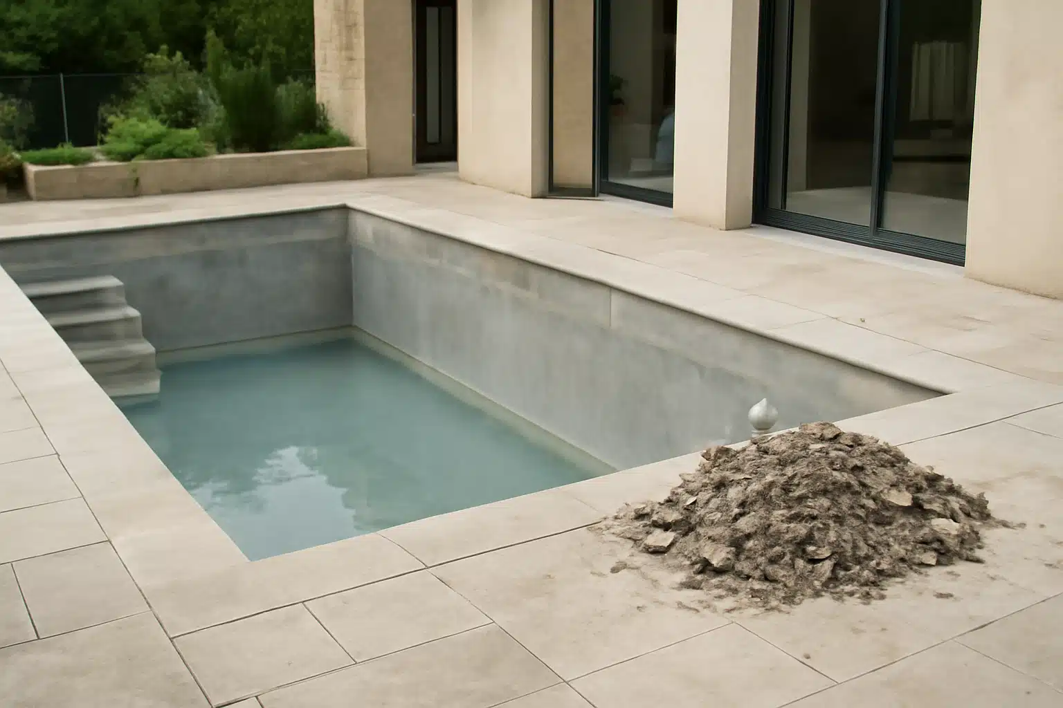 Rénovation de piscine en béton à Vienne et en région Rhône-Isère près de Vienne