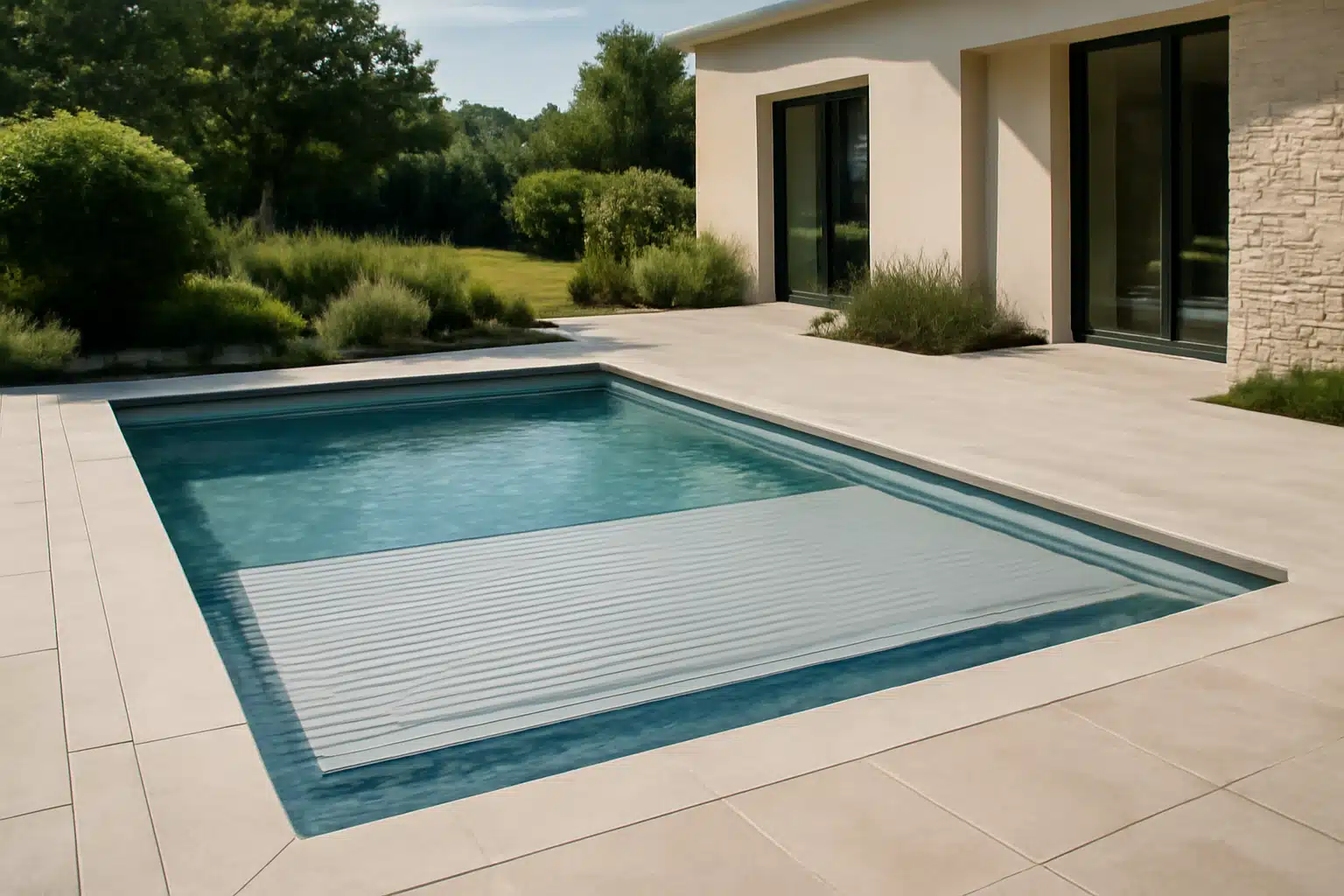 Volet immergé pour piscine : sécurité et esthétique à Vienne et environs près de Vienne
